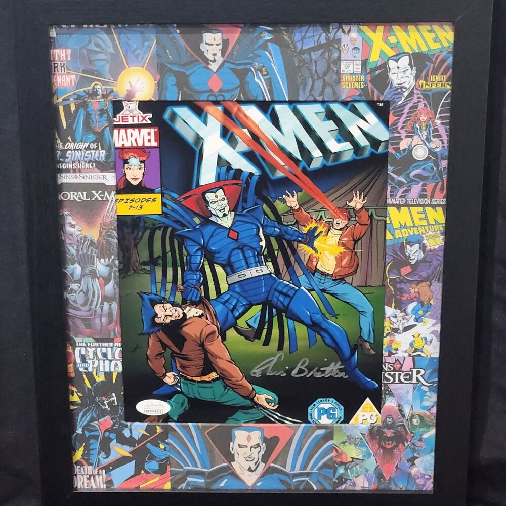 Chris Britton - Mr. Sinister Custom Matted & Framed Signed/Autographed Photo